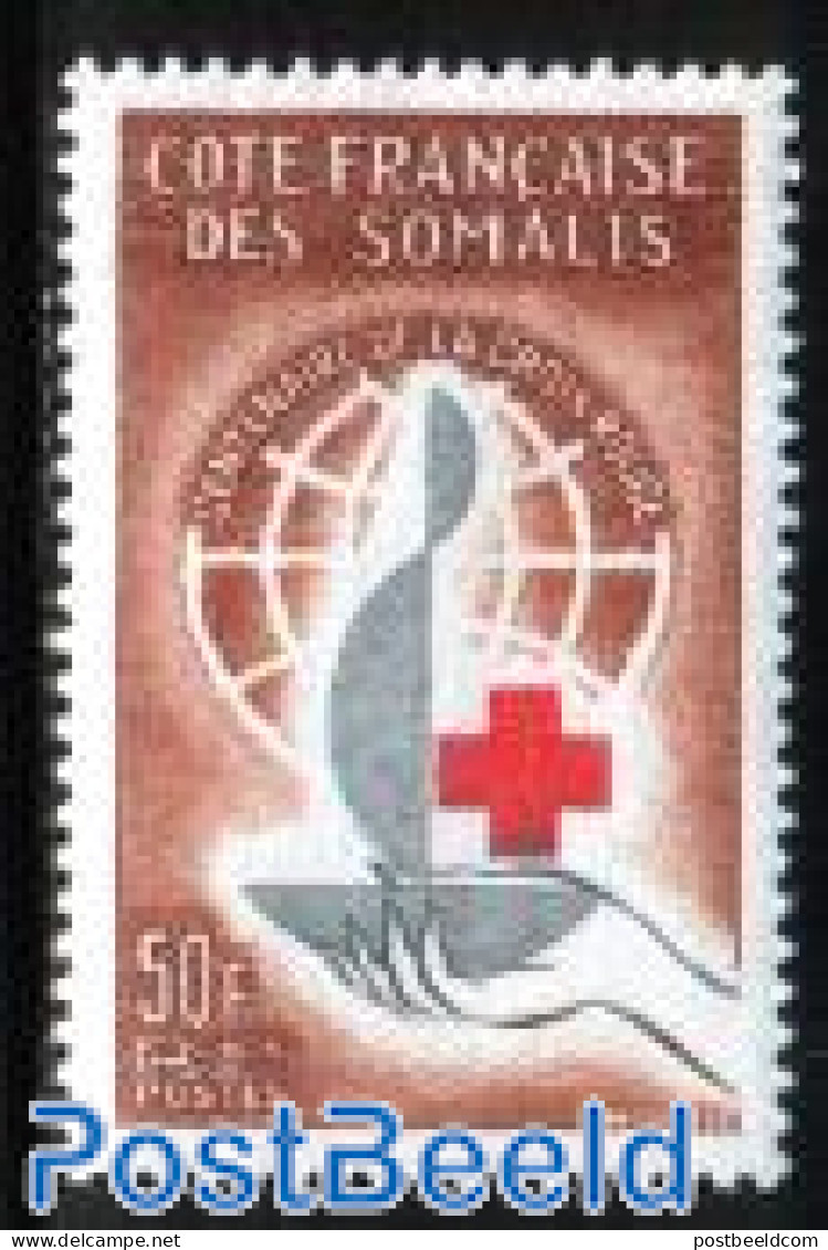 French Somalia 1963 Red Cross Centenary 1v, Mint NH, Health - Red Cross - Rode Kruis