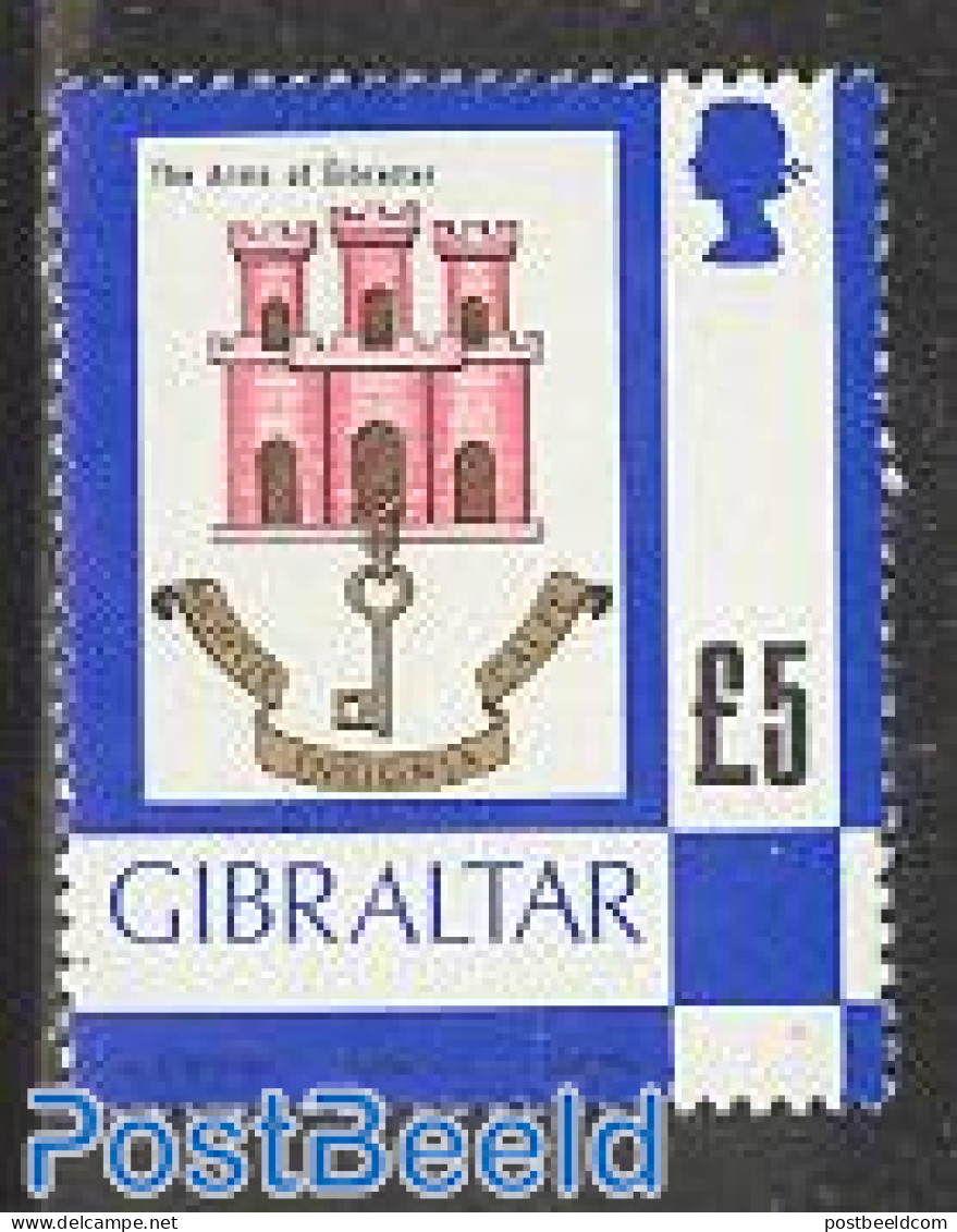 Gibraltar 1979 Definitive, Coat Of Arms 1v, Mint NH, History - Coat Of Arms - Gibilterra