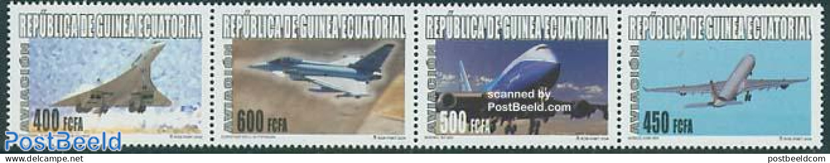 Equatorial Guinea 2005 Aviation 4v [:::], Mint NH, Transport - Concorde - Aircraft & Aviation - Concorde