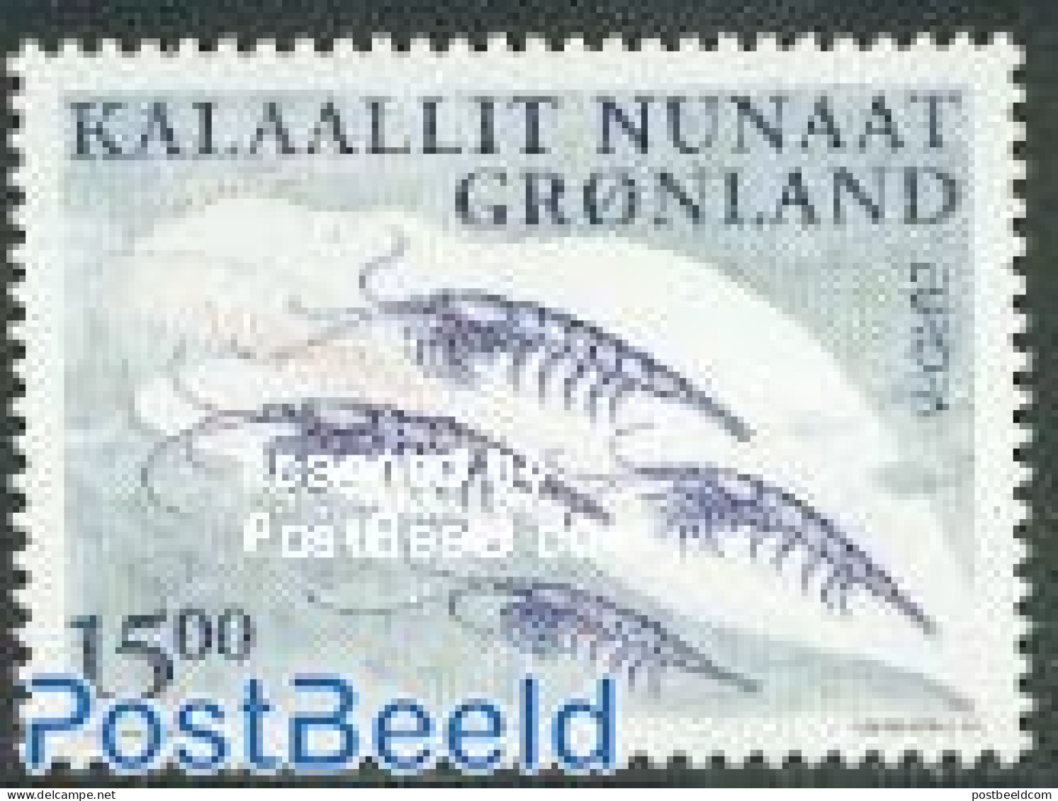 Greenland 2001 Europa, Water 1v, Mint NH, History - Nature - Europa (cept) - Fish - Water, Dams & Falls - Unused Stamps