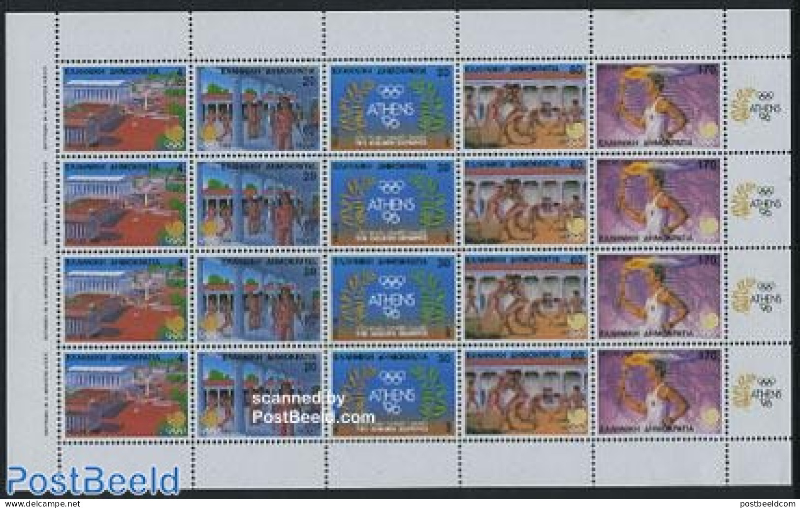 Greece 1988 Olympic Games M/s (= 4 Sets), Mint NH, Sport - Olympic Games - Ongebruikt