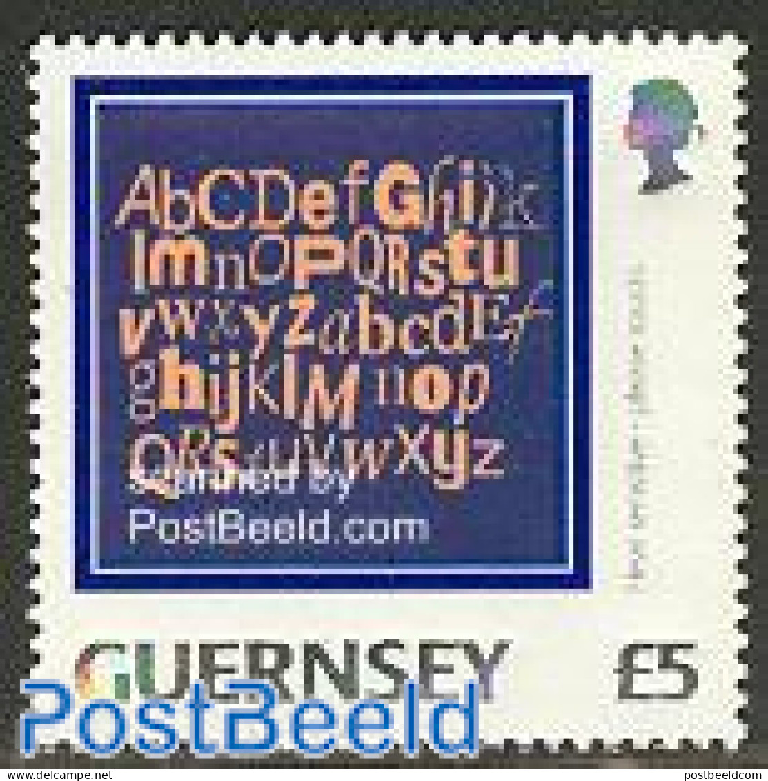 Guernsey 2003 Letters On Stamps 1v (heat Sensitive), Mint NH, Various - Holograms - Hologrammen