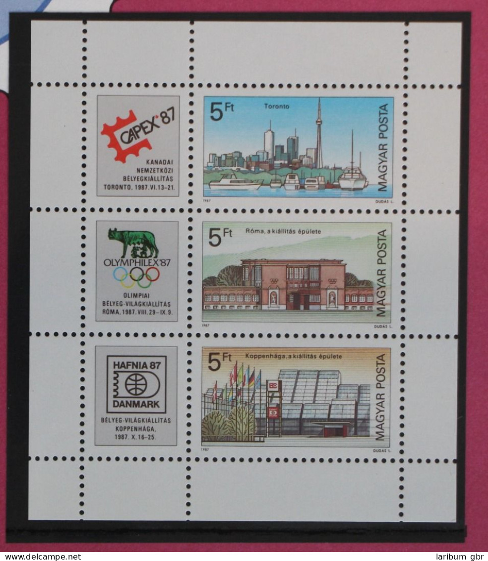 Ungarn Jahrbuch 1987 postfrisch kpl. ohne B-Werte #IG903