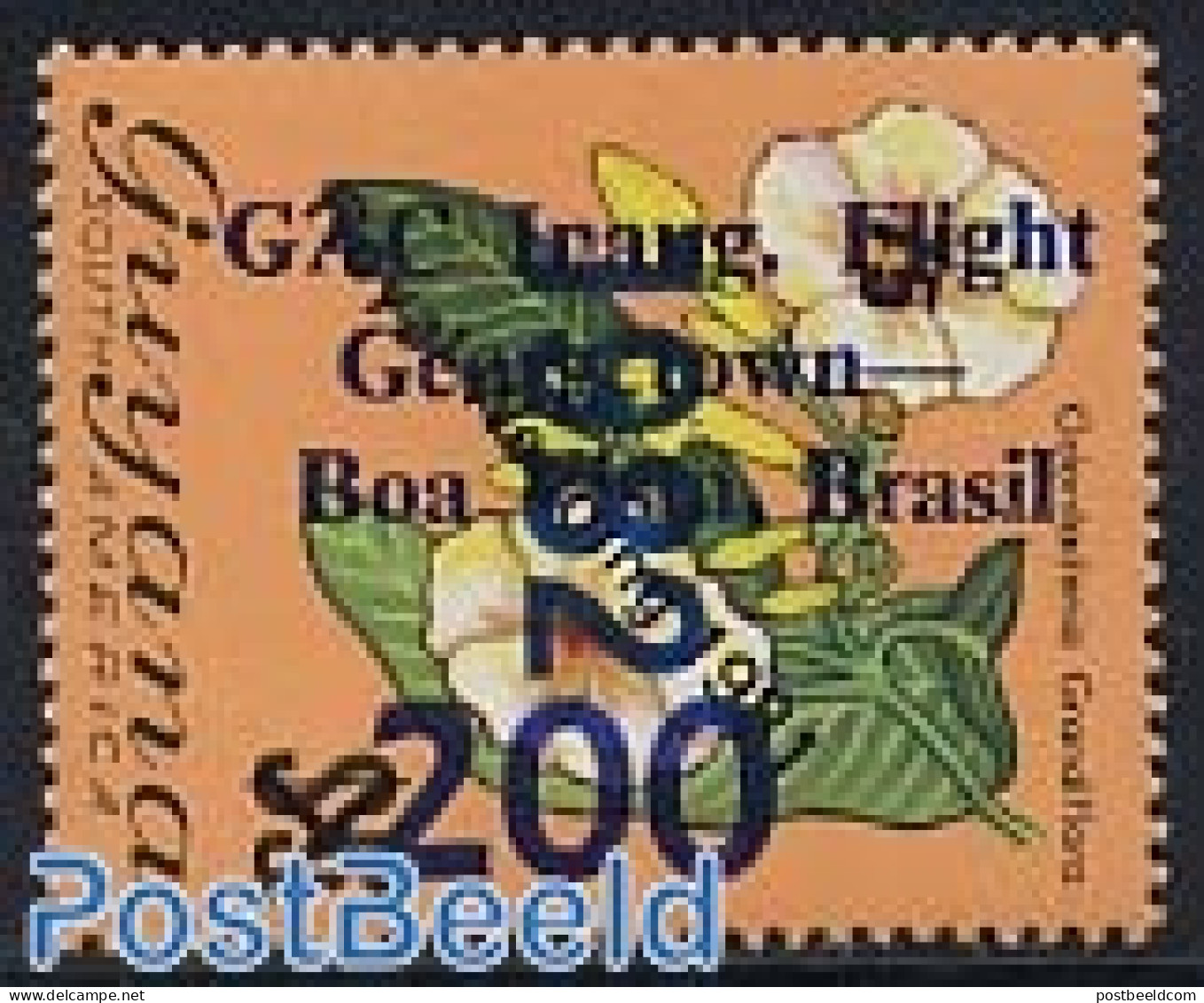 Guyana 1982 Boa Vista Flight 1v, Mint NH, Nature - Transport - Flowers & Plants - Aircraft & Aviation - Avions