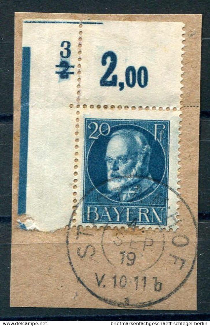 Altdeutschland Bayern, 1919, 97 II A, Briefstück - Andere & Zonder Classificatie