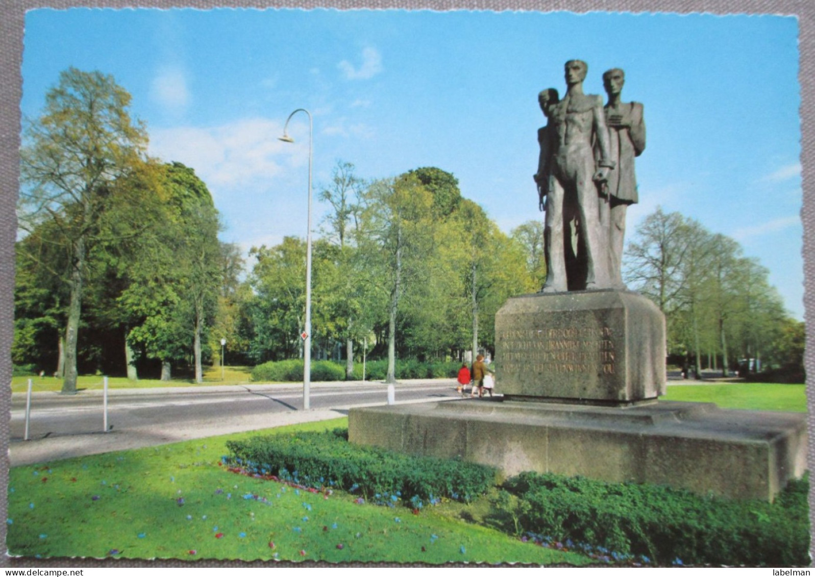 HOLLAND NETHERLAND DEN BOSCH OORLOG STATUE KARTE POSTCARD CARTOLINA ANSICHTSKARTE CARTE POSTALE POSTKARTE CARD - Otros & Sin Clasificación