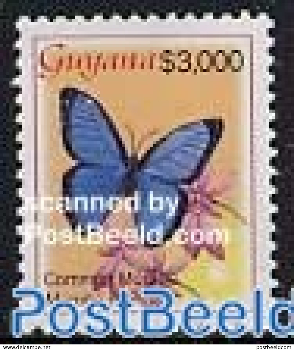 Guyana 2004 Definitive, Butterfly 1v $3000, Mint NH, Nature - Butterflies - Guyane (1966-...)