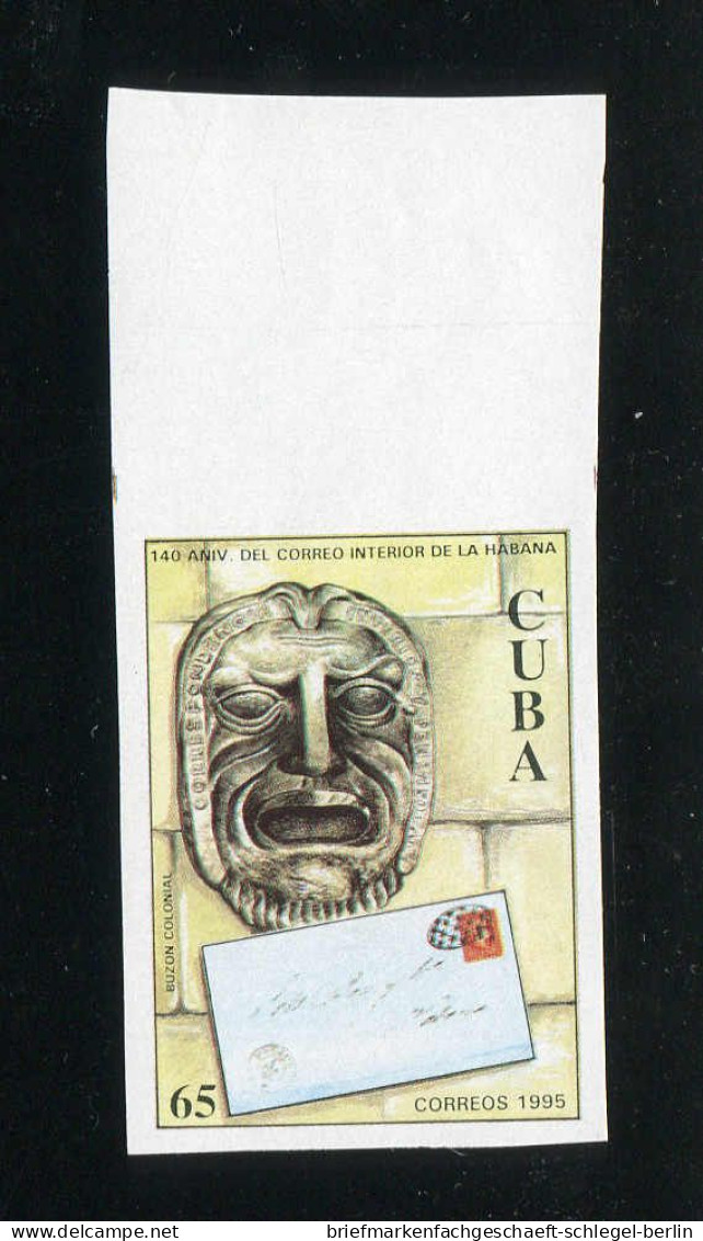 Cuba, 1995, 3809-10 U, Ohne Gummi - Kuba