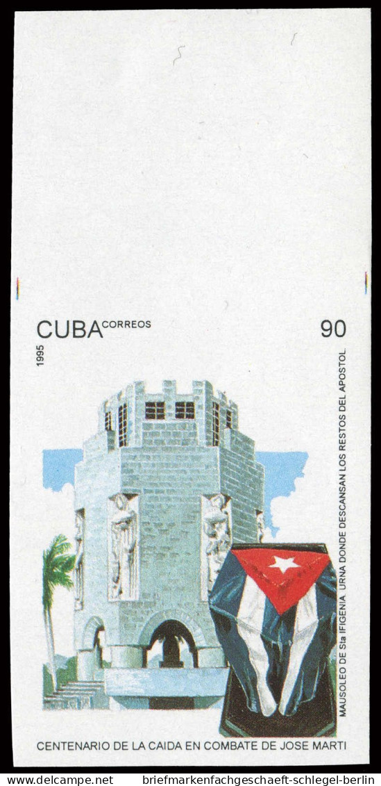 Cuba, 1995, 3817-21 U, Ohne Gummi - Kuba