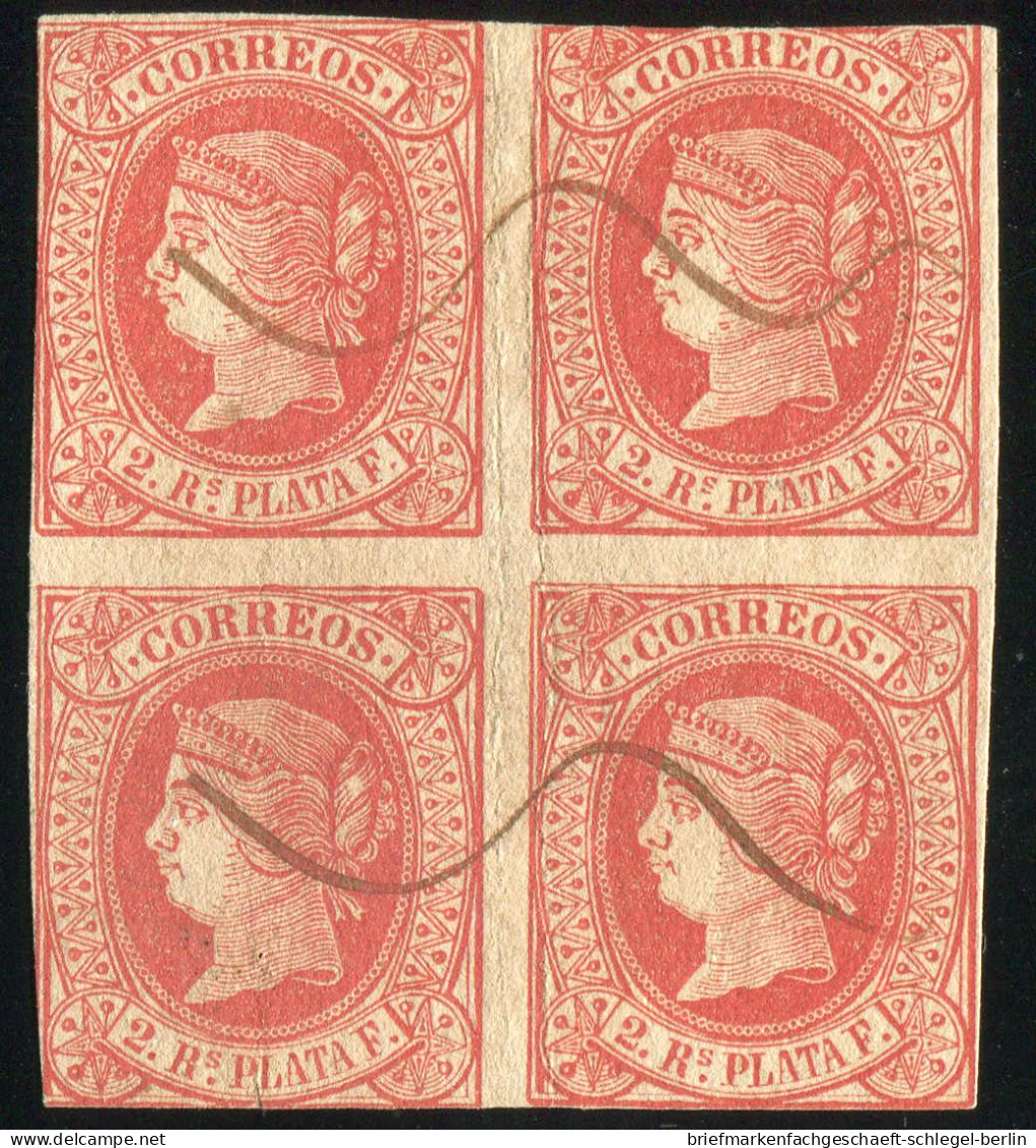 Span. Westindien, 1864, 16 A (4), Gestempelt - Asia (Other)