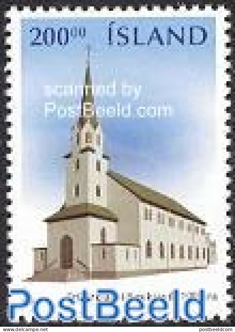 Iceland 2003 Reykjavik Free Church 1v, Mint NH, Religion - Churches, Temples, Mosques, Synagogues - Nuevos