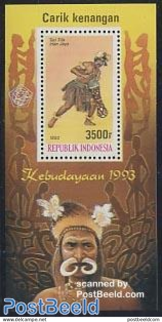 Indonesia 1993 Art & Culture S/s, Mint NH, Performance Art - Dance & Ballet - Danza