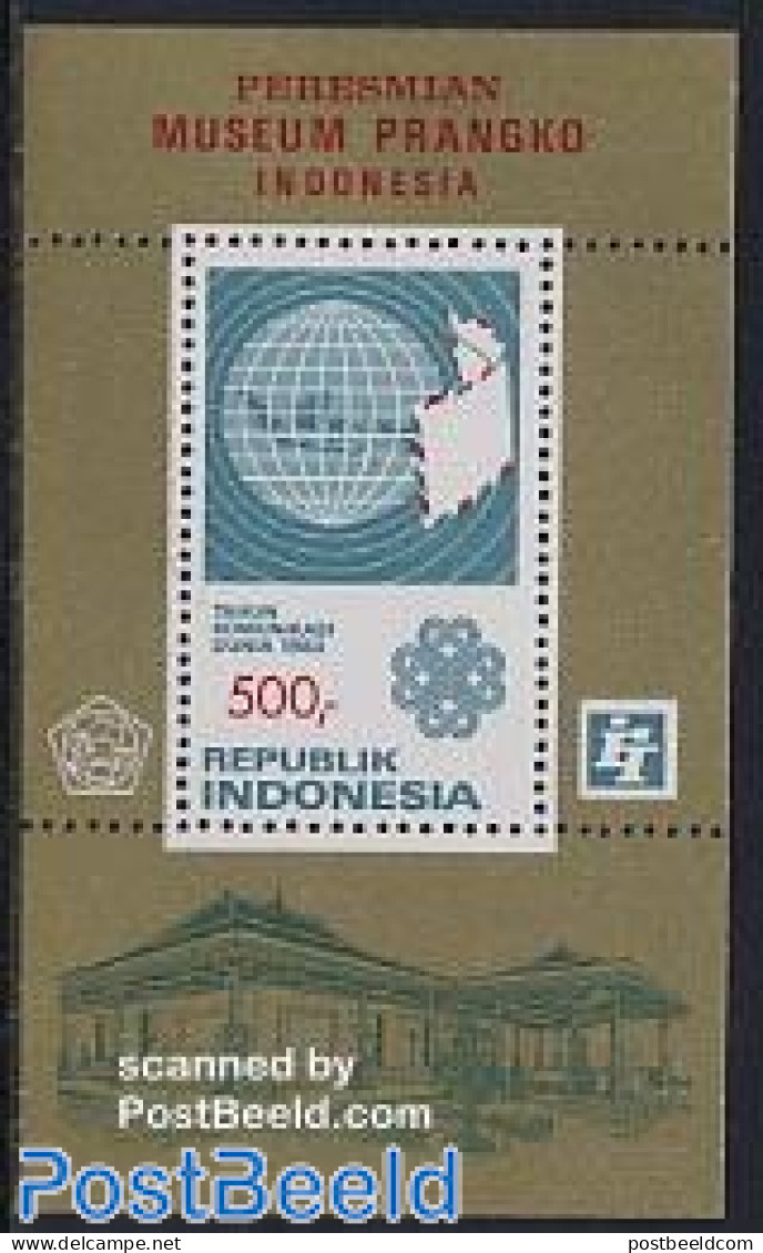 Indonesia 1983 Telecommunication S/s, Mint NH, Science - Telecommunication - Telekom