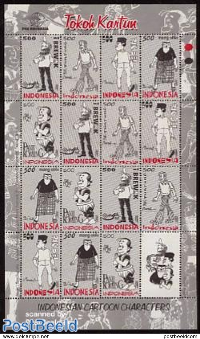 Indonesia 2000 Comics M/s, Mint NH, Art - Comics (except Disney) - Stripsverhalen
