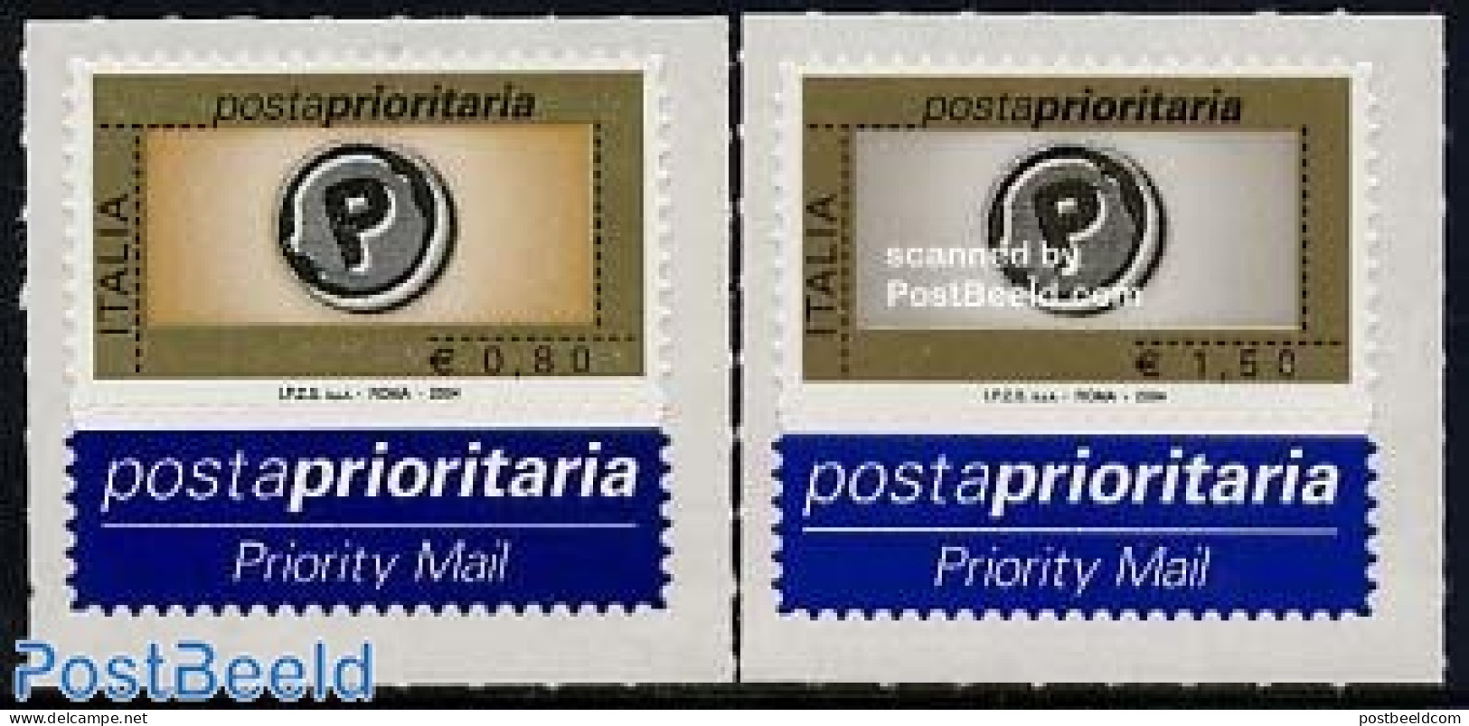 Italy 2004 Priority 2v (with Year 2004), Mint NH - Other & Unclassified