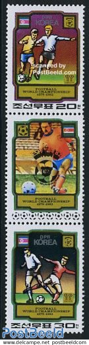 Korea, North 1980 World Cup Football 2v+tab [:T:], Mint NH, Sport - Football - Korea (Noord)
