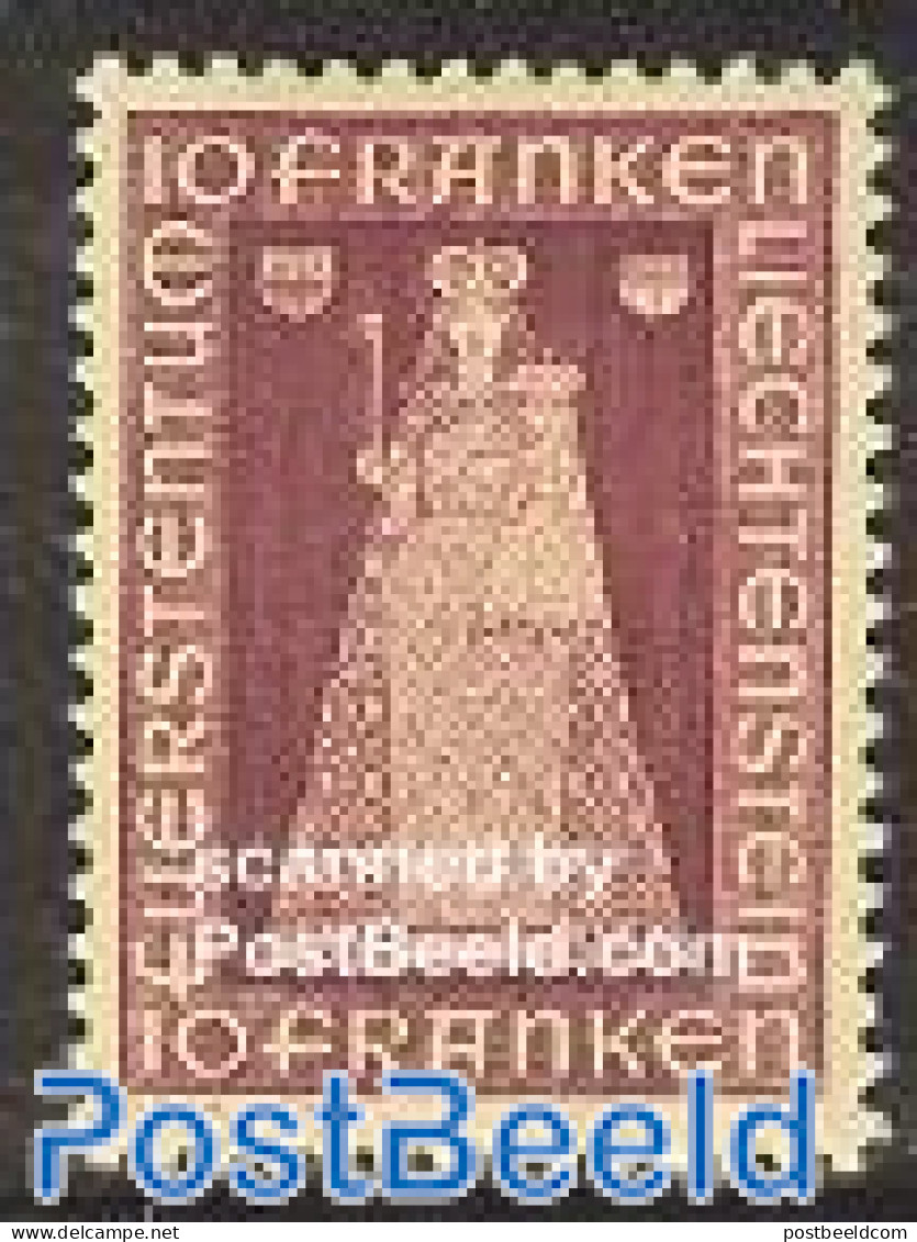 Liechtenstein 1941 Definitive, Madonna 1v, Mint NH, History - Kings & Queens (Royalty) - Art - Amedeo Modigliani - Neufs