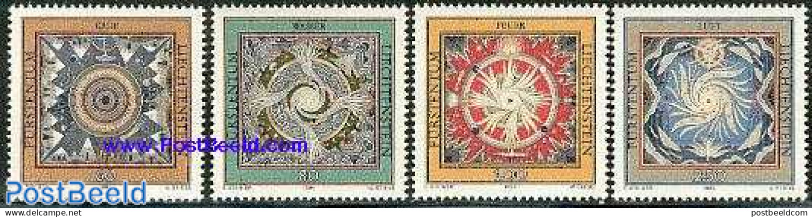 Liechtenstein 1994 Four Elements 4v, Mint NH - Unused Stamps