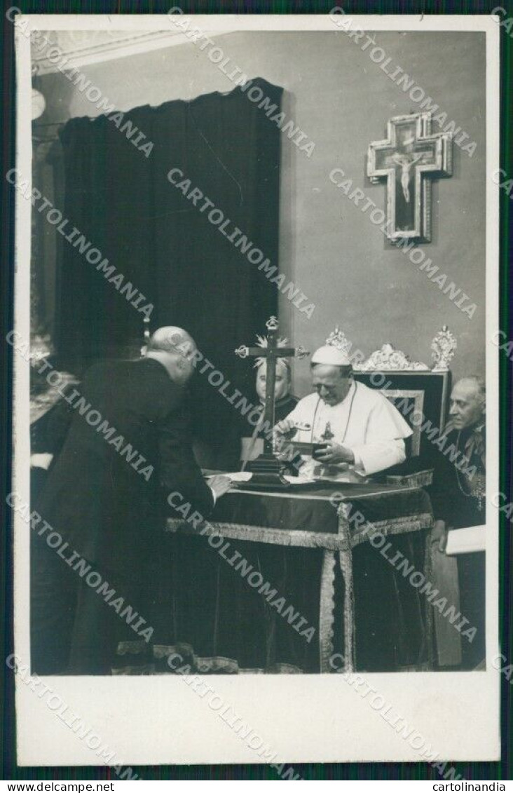 Vaticano Papa Pio XI Foto Cartolina QT5160 - Other & Unclassified