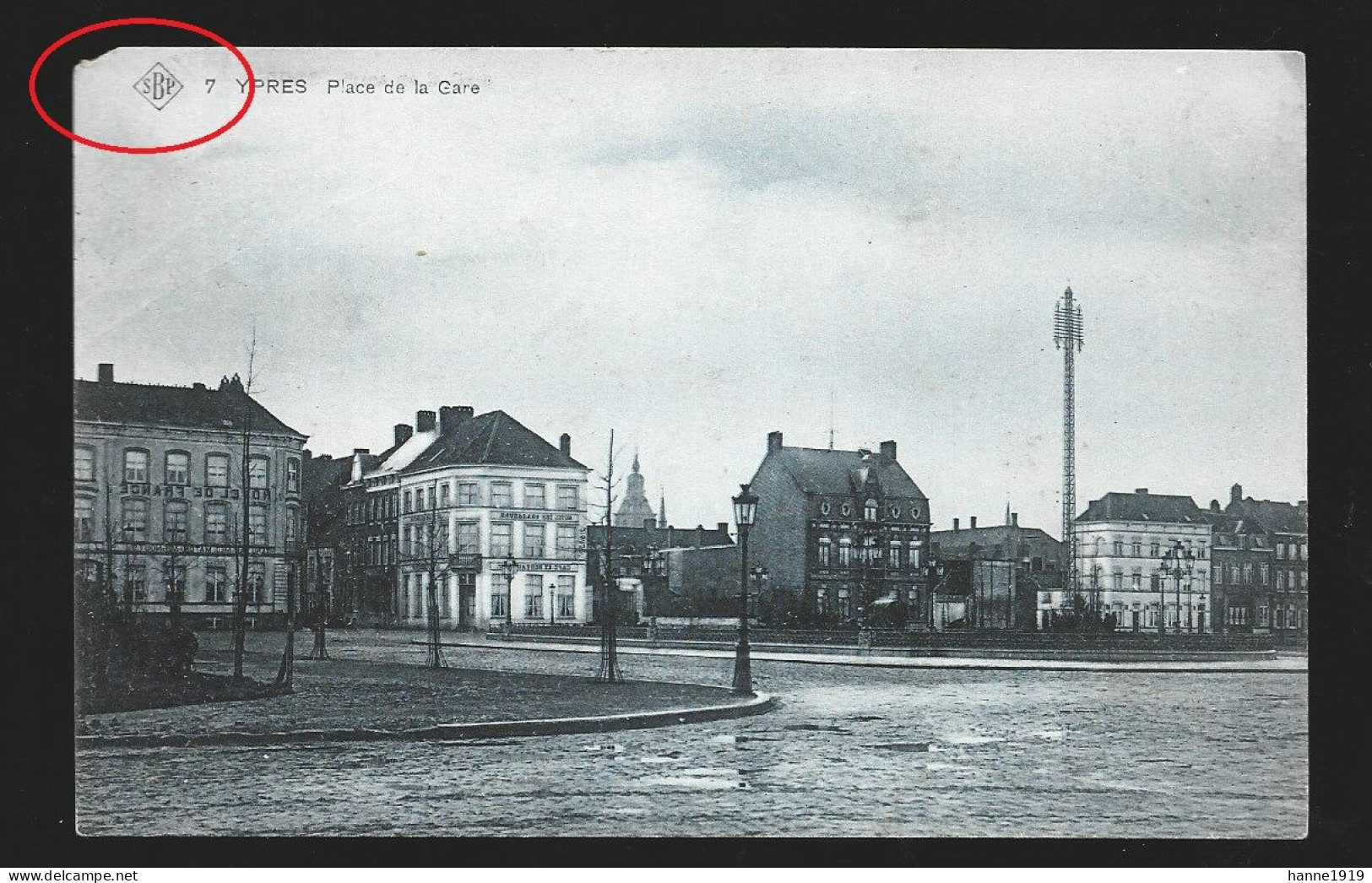 Ieper Place De La Gare Ypres Htje - Ieper