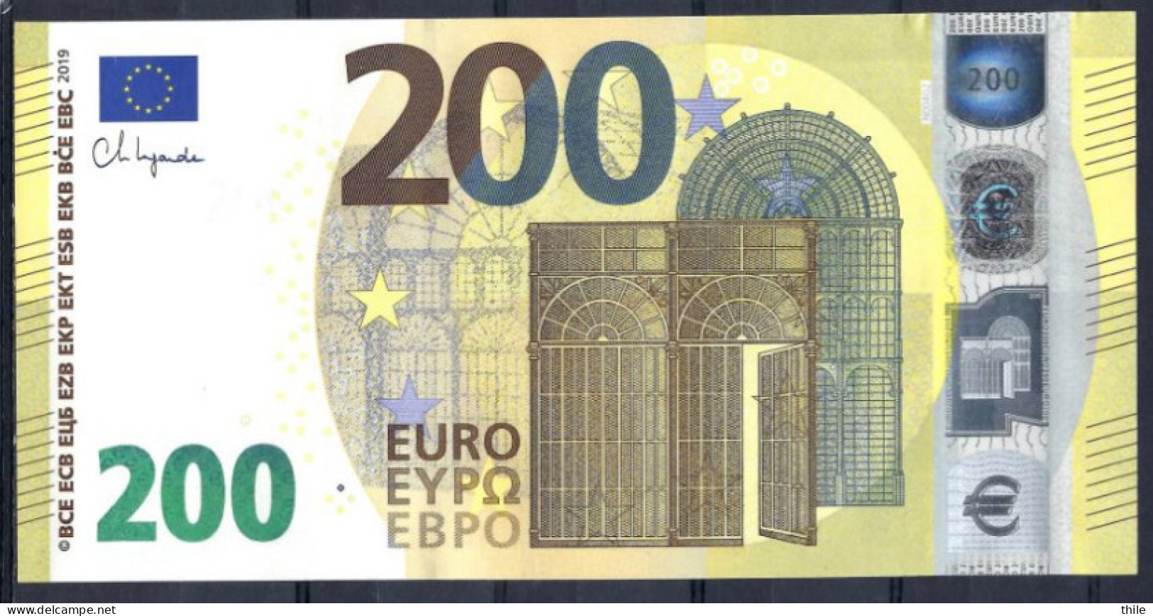 AUTRICHE - AUSTRIA - 200 € - NB - N004 G2 - UNC - Lagarde - 200 Euro