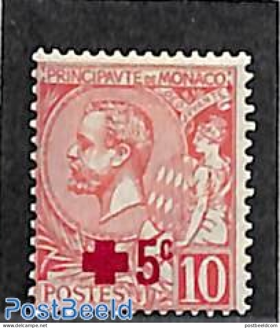 Monaco 1914 Red Cross 1v, Mint NH, Health - Red Cross - Unused Stamps