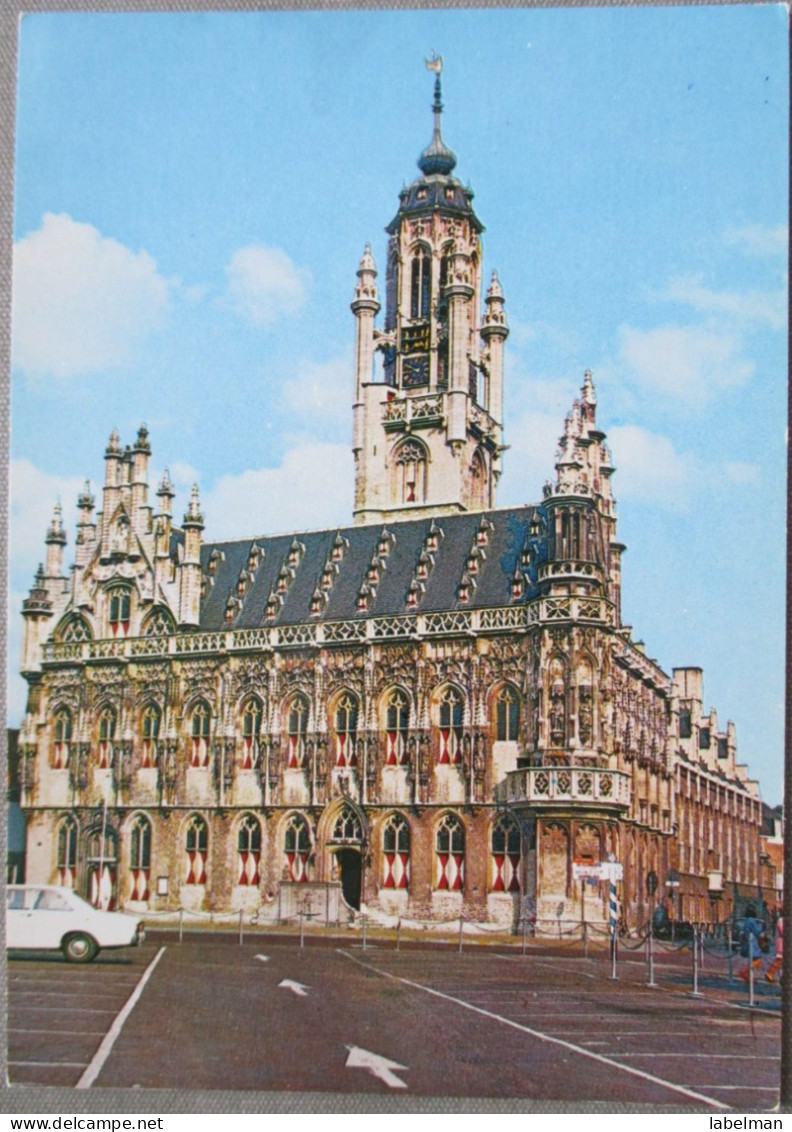 HOLLAND NETHERLAND ZEELAND MIDDELBURG TOWN HALL POSTCARD CARTOLINA ANSICHTSKARTE CARTE POSTALE POSTKARTE CARD - Middelburg