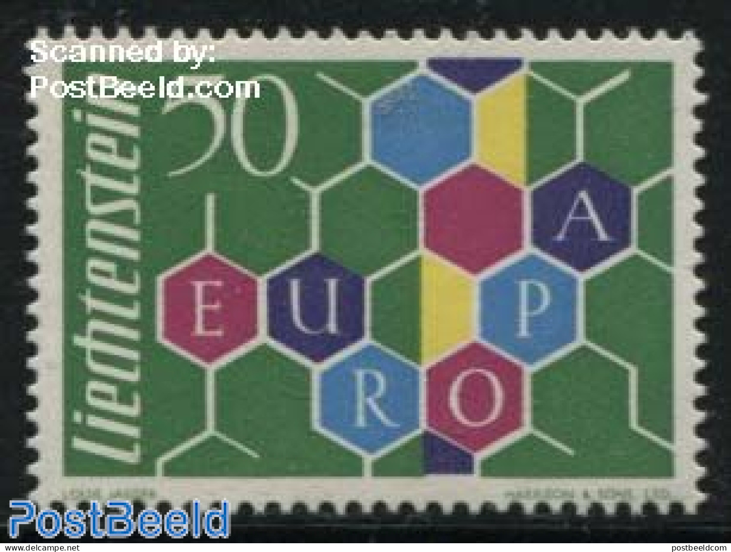 Liechtenstein 1960 Europa 1v, Mint NH, History - Europa (cept) - Ongebruikt