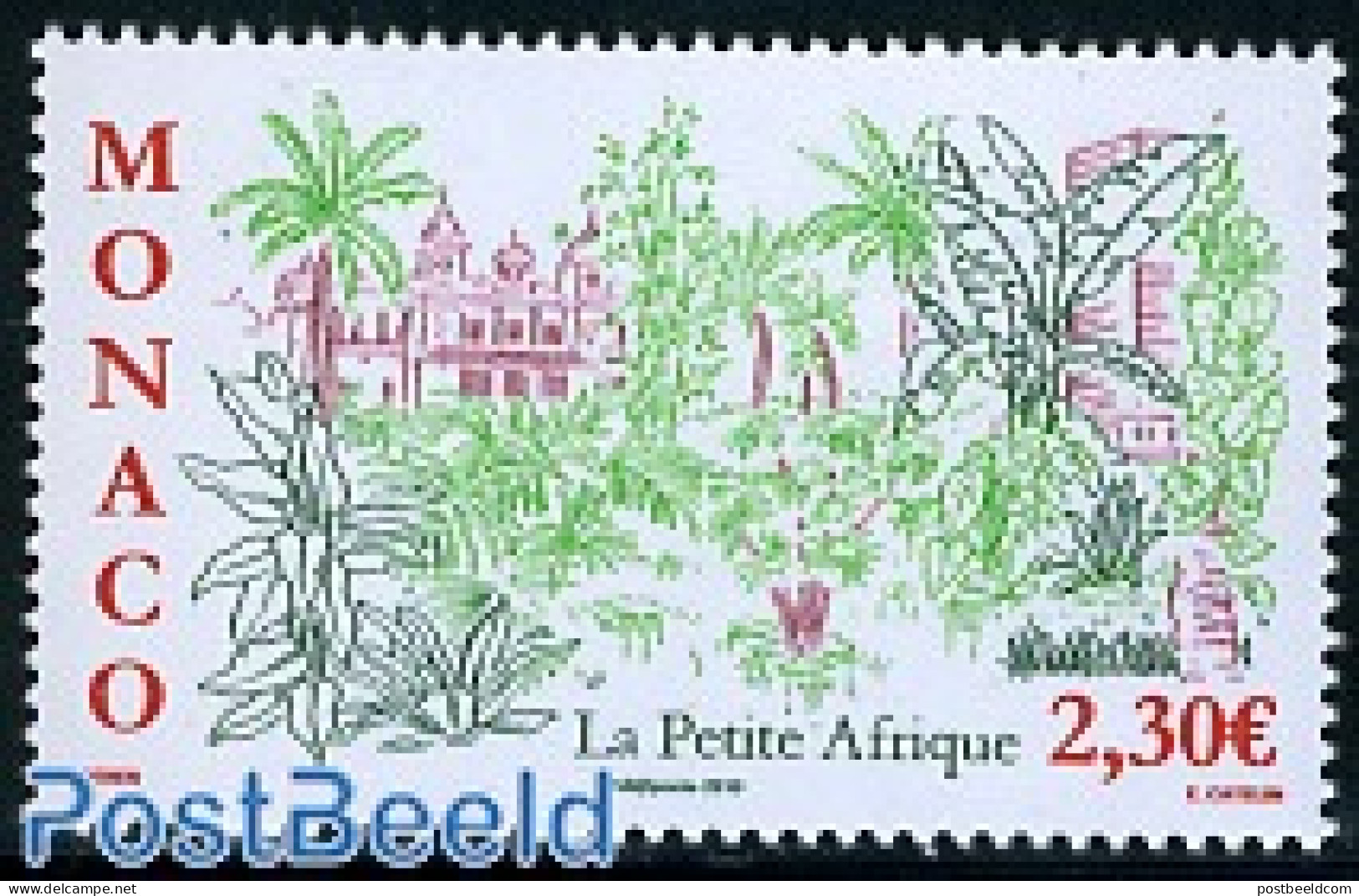 Monaco 2010 Small Africa 1v, Mint NH, Nature - Flowers & Plants - Unused Stamps