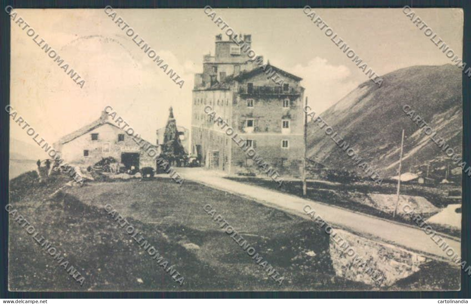 Aosta La Thuile Piccolo San Bernardo Genta Cartolina ZQ4931 - Aosta