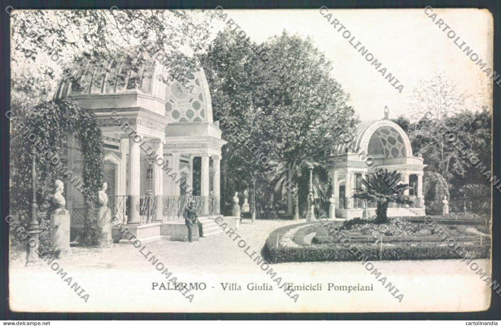 Palermo Città Villa Giulia Cartolina ZT7699 - Palermo