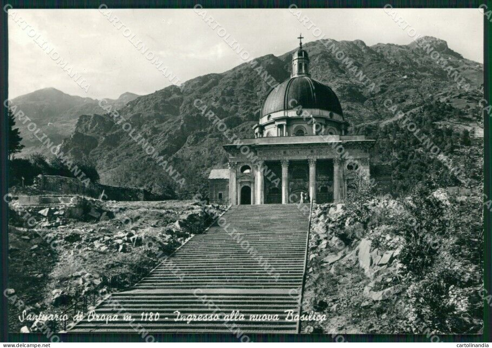 Biella Oropa Santuario Di Foto FG Cartolina KB4011 - Biella