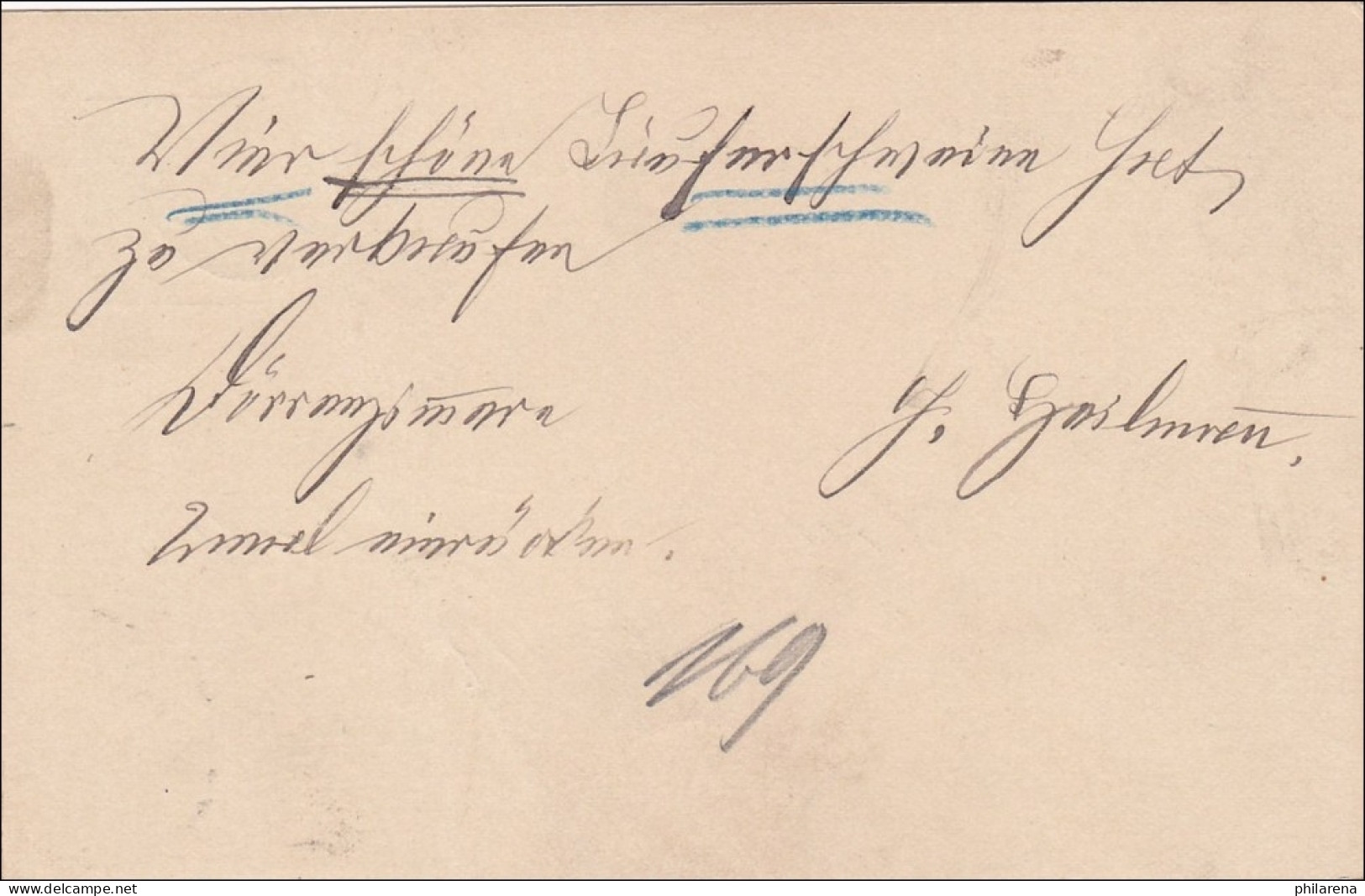 Württemberg:  Ganzsache Von Sulzdorf Nach Hall 1869 - Briefe U. Dokumente