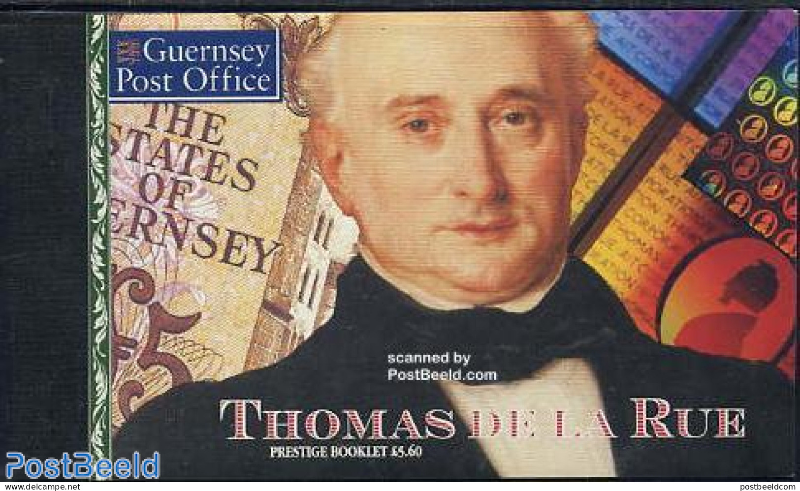 Guernsey 1993 T. De La Rue Booklet, Mint NH, Sport - Playing Cards - Stamp Booklets - Stamps On Stamps - Art - Handwri.. - Ohne Zuordnung