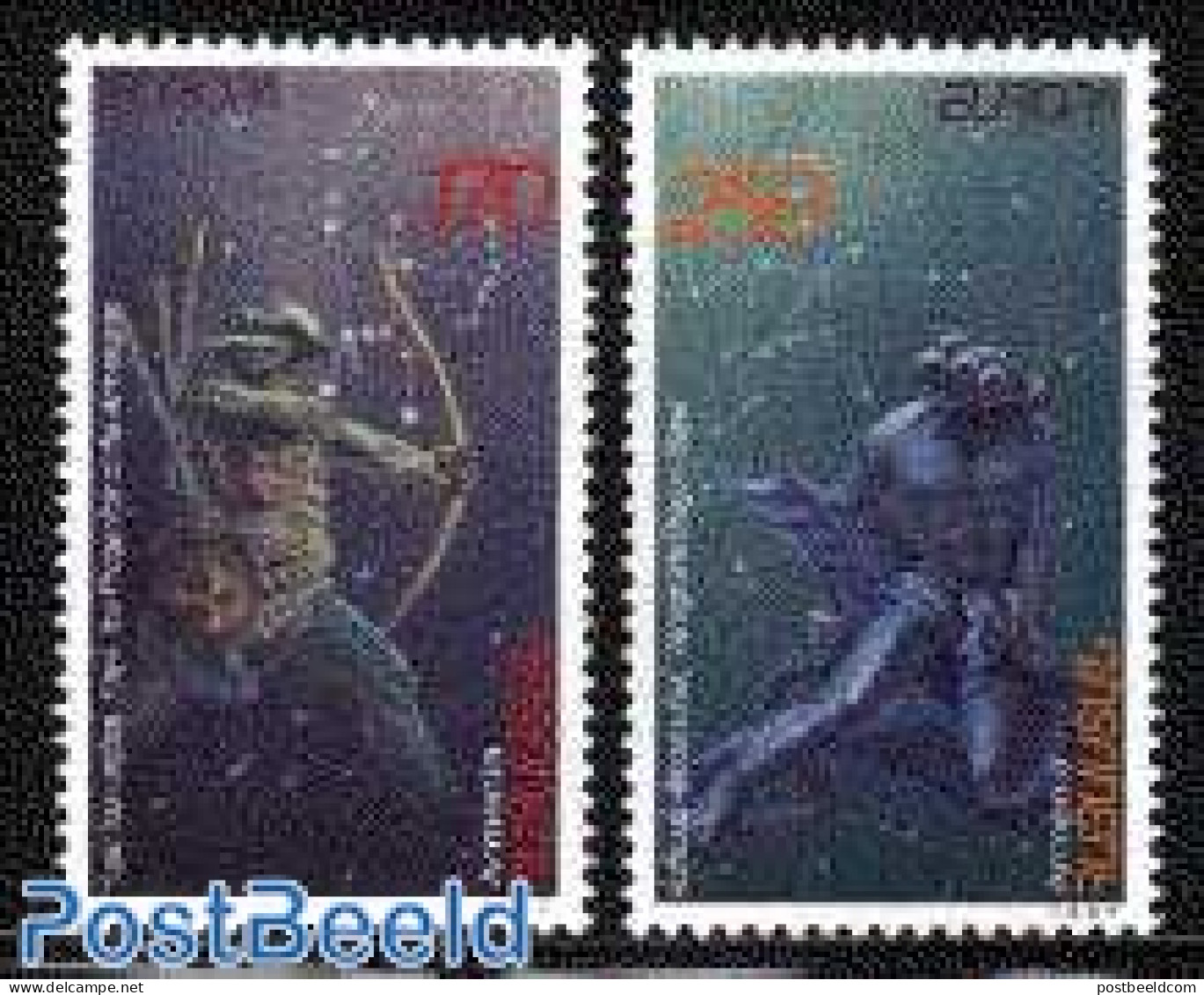 Armenia 1997 Europa, Legends 2v, Mint NH, History - Europa (cept) - Art - Fairytales - Fiabe, Racconti Popolari & Leggende