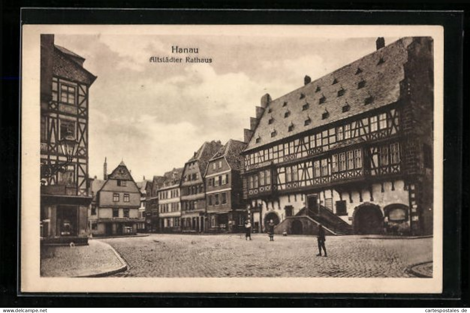 AK Hanau, Altstädter Rathaus  - Hanau