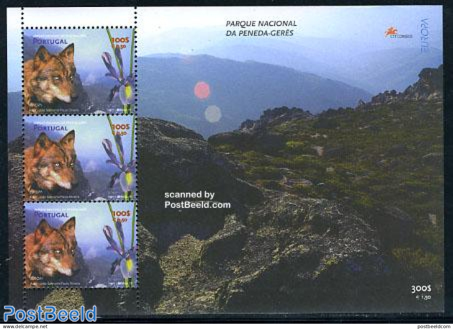 Portugal 1999 Europa, Parks S/s, Mint NH, History - Nature - Europa (cept) - Animals (others & Mixed) - Flowers & Plan.. - Ongebruikt