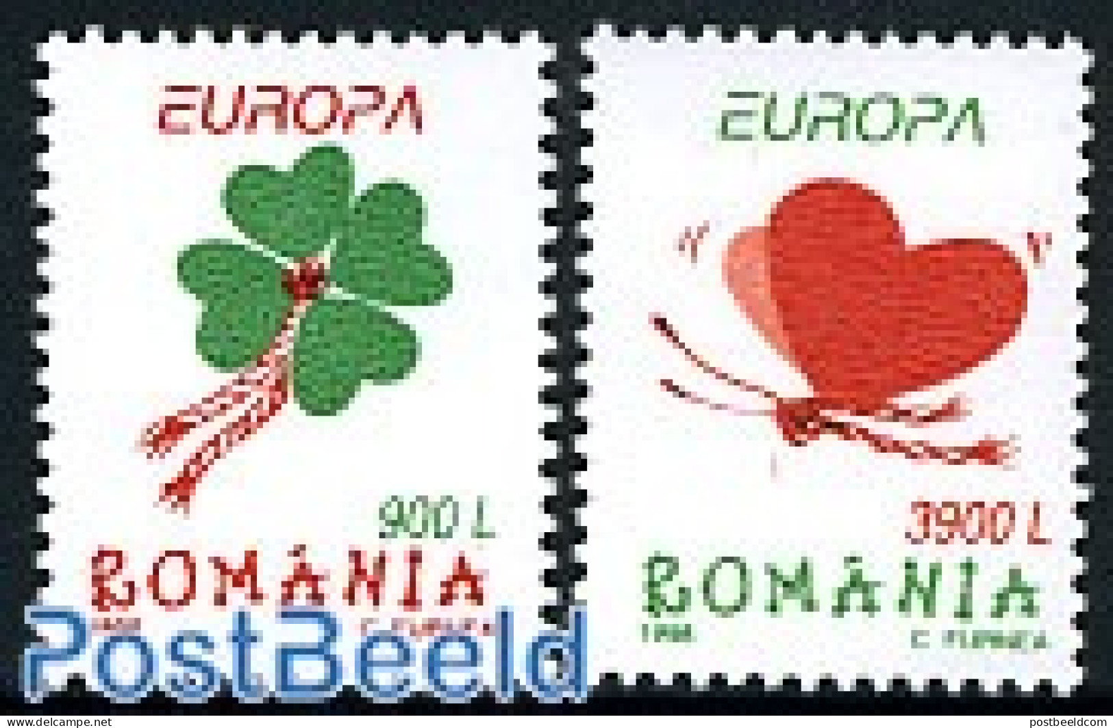 Romania 1998 Europa, Festivals 2v, Mint NH, History - Europa (cept) - Unused Stamps