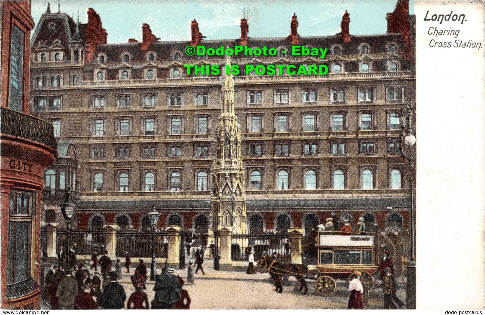 R433918 London. Charing Cross Station. H. M. London Views. Series No. 2 - Sonstige & Ohne Zuordnung