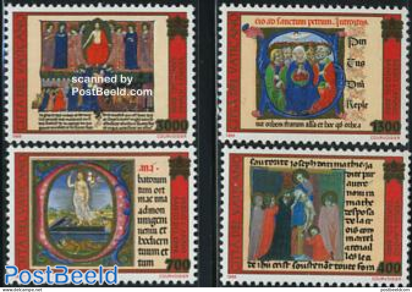 Vatican 1999 Holy Year 2000 4v, Mint NH, Religion - Religion - Art - Books - Unused Stamps