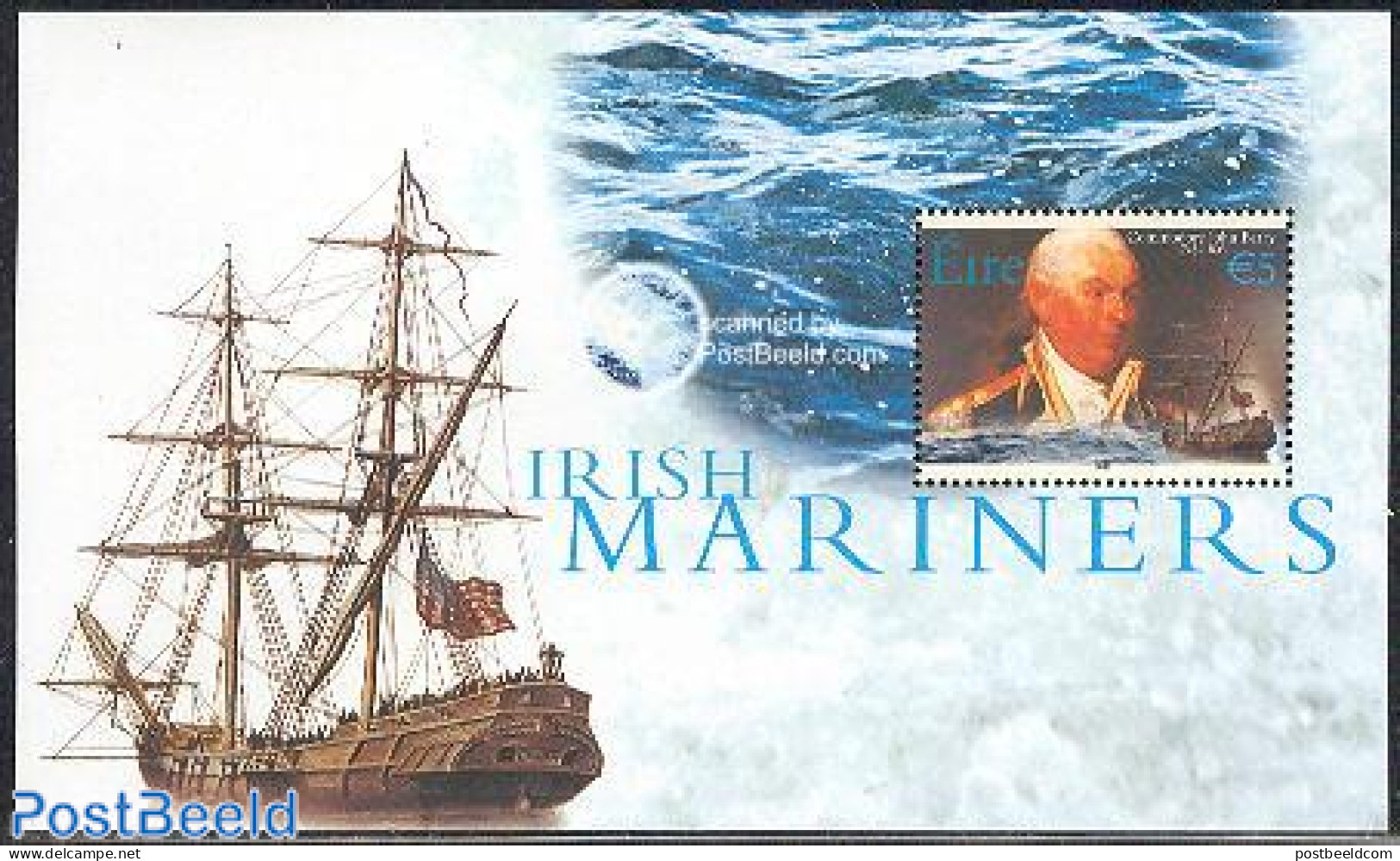 Ireland 2003 Irish Mariners S/s, Mint NH, Transport - Ships And Boats - Ongebruikt