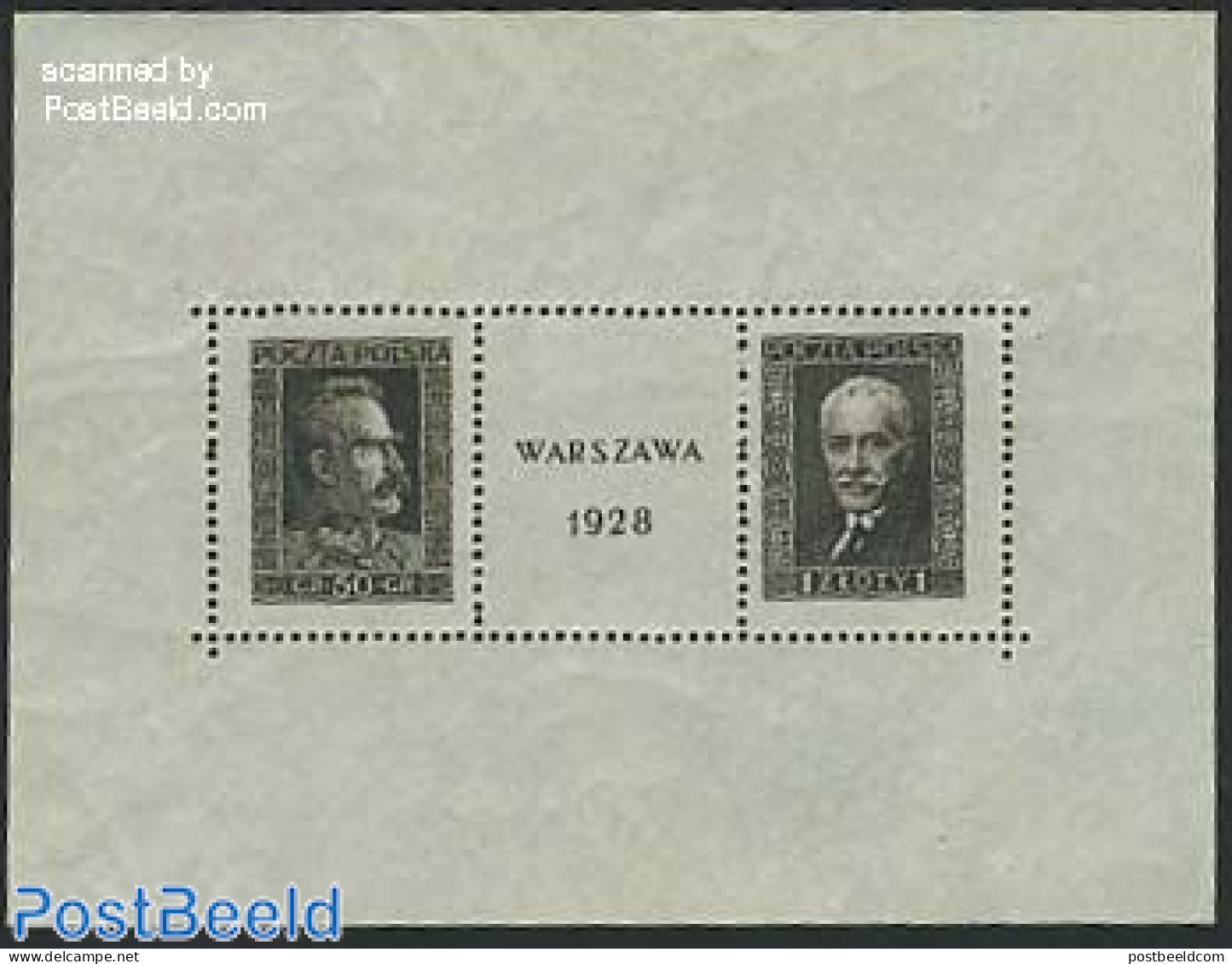 Poland 1928 Stamp Exposition S/s, Mint NH, Philately - Unused Stamps