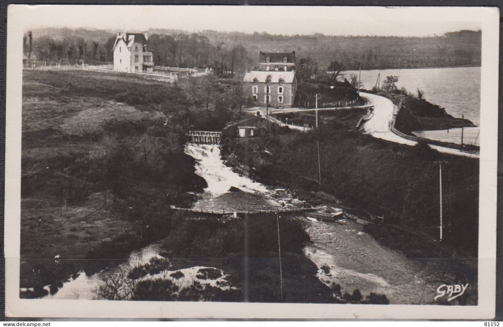 CPSM De 56 PLOERMEL " Panorama De La Cascade " écrite - Ploërmel