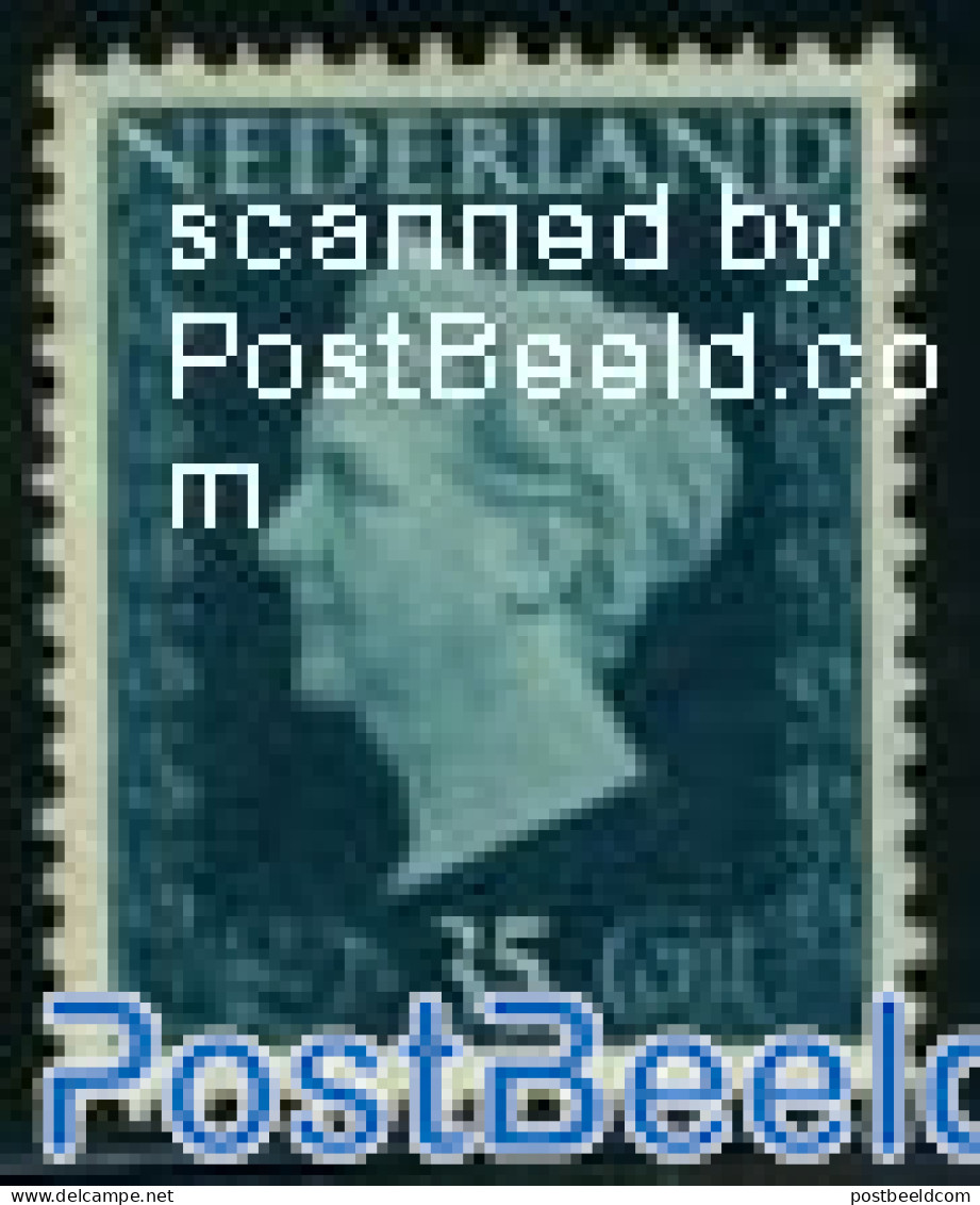 Netherlands 1947 35c Bluegreen, Stamp Out Of Set, Mint NH - Unused Stamps