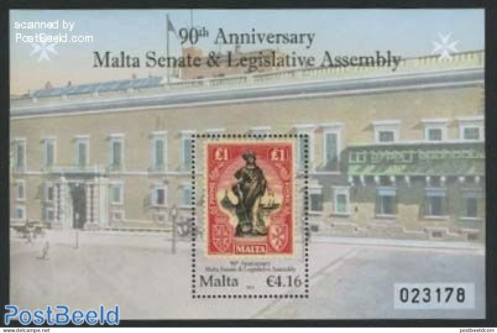 Malta 2011 Senate & Legislative Assembly S/s, Mint NH, Various - Stamps On Stamps - Justice - Briefmarken Auf Briefmarken