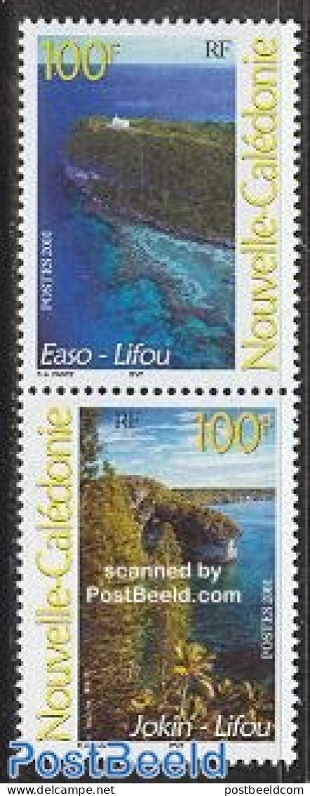 New Caledonia 2001 Landscapes 2v [:], Mint NH - Unused Stamps