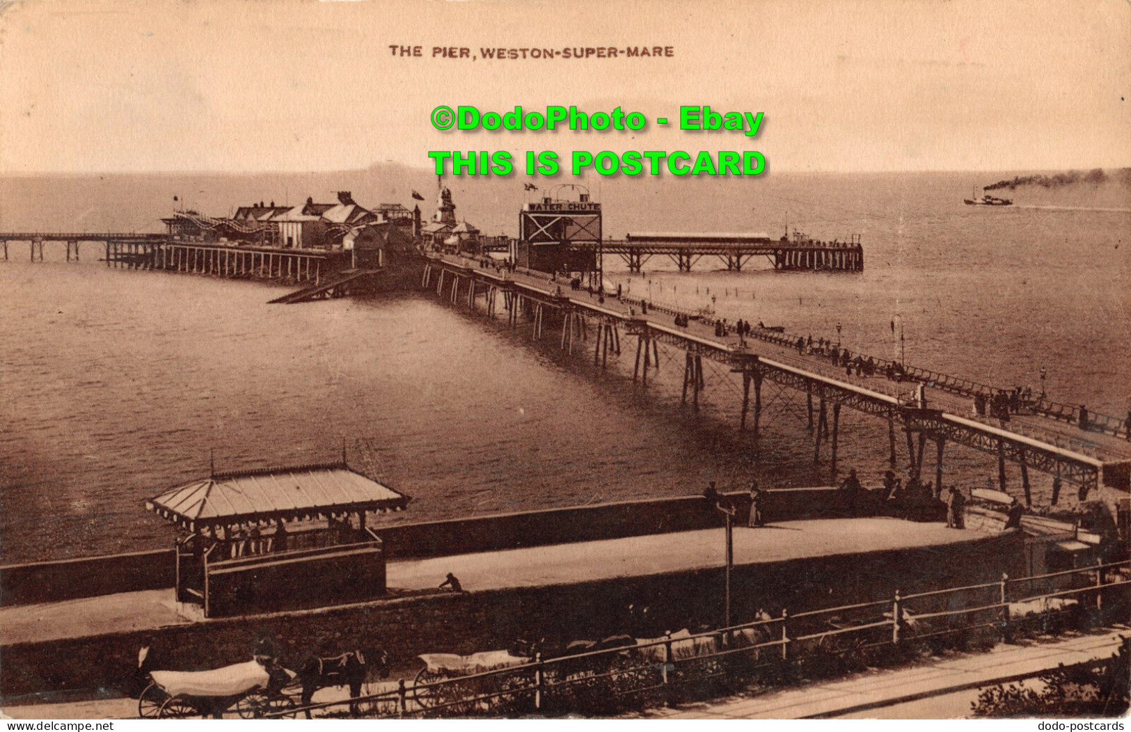 R434057 The Pier. Weston Super Mare. C. P. C. London. 1914 - Autres & Non Classés