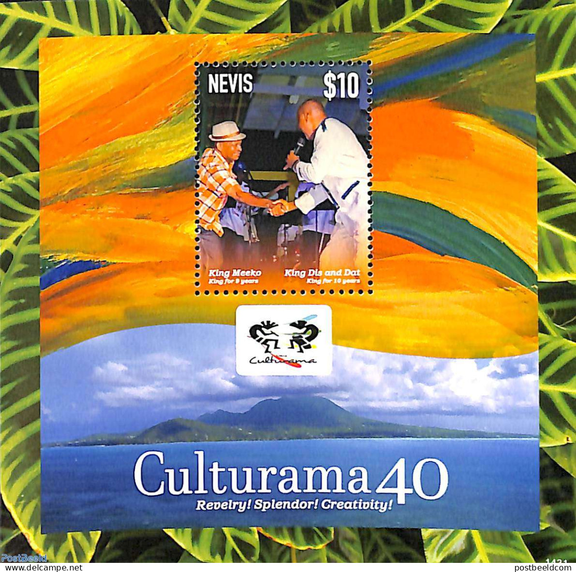 Nevis 2014 Culturama S/s, Mint NH, Performance Art - Various - Music - Folklore - Muziek