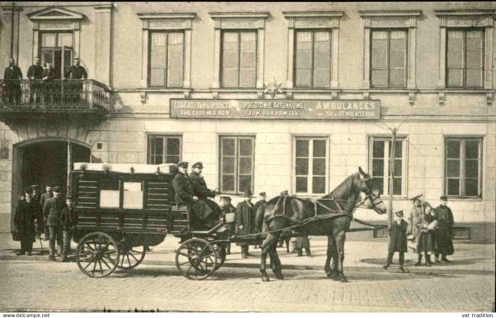 RUSSIE-  Carte Postale D'un Attelage En Ville - L 152055 - Rusia