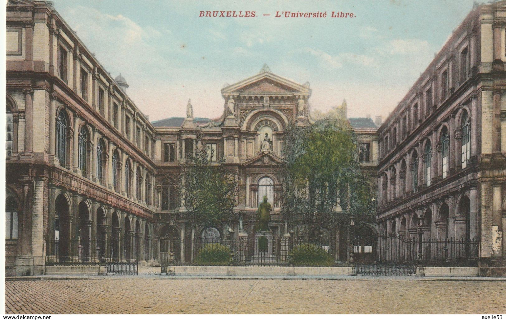 Bruxelles Belgique (10188) L'Université Libre - Educazione, Scuole E Università